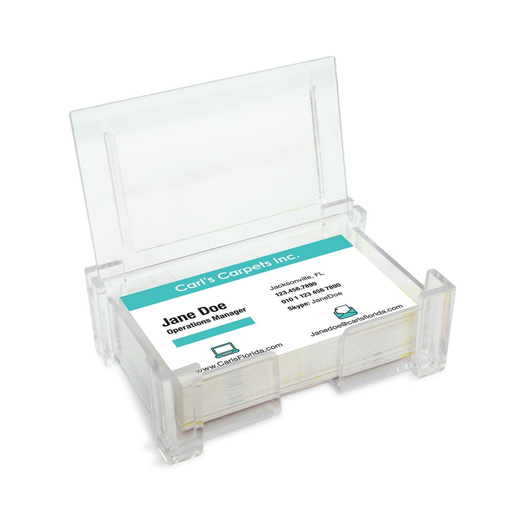 Tarjetero Plastico 4