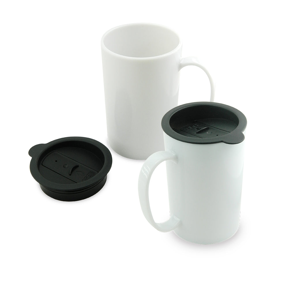 Mug con Tapa Mediano