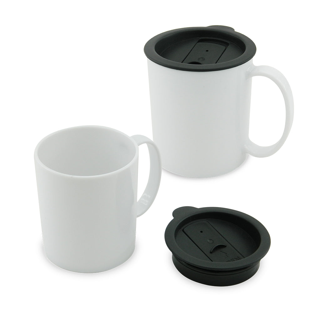 Mug con Tapa Pequeño