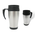 Vaso Viajero Metalico 14oz Plata
