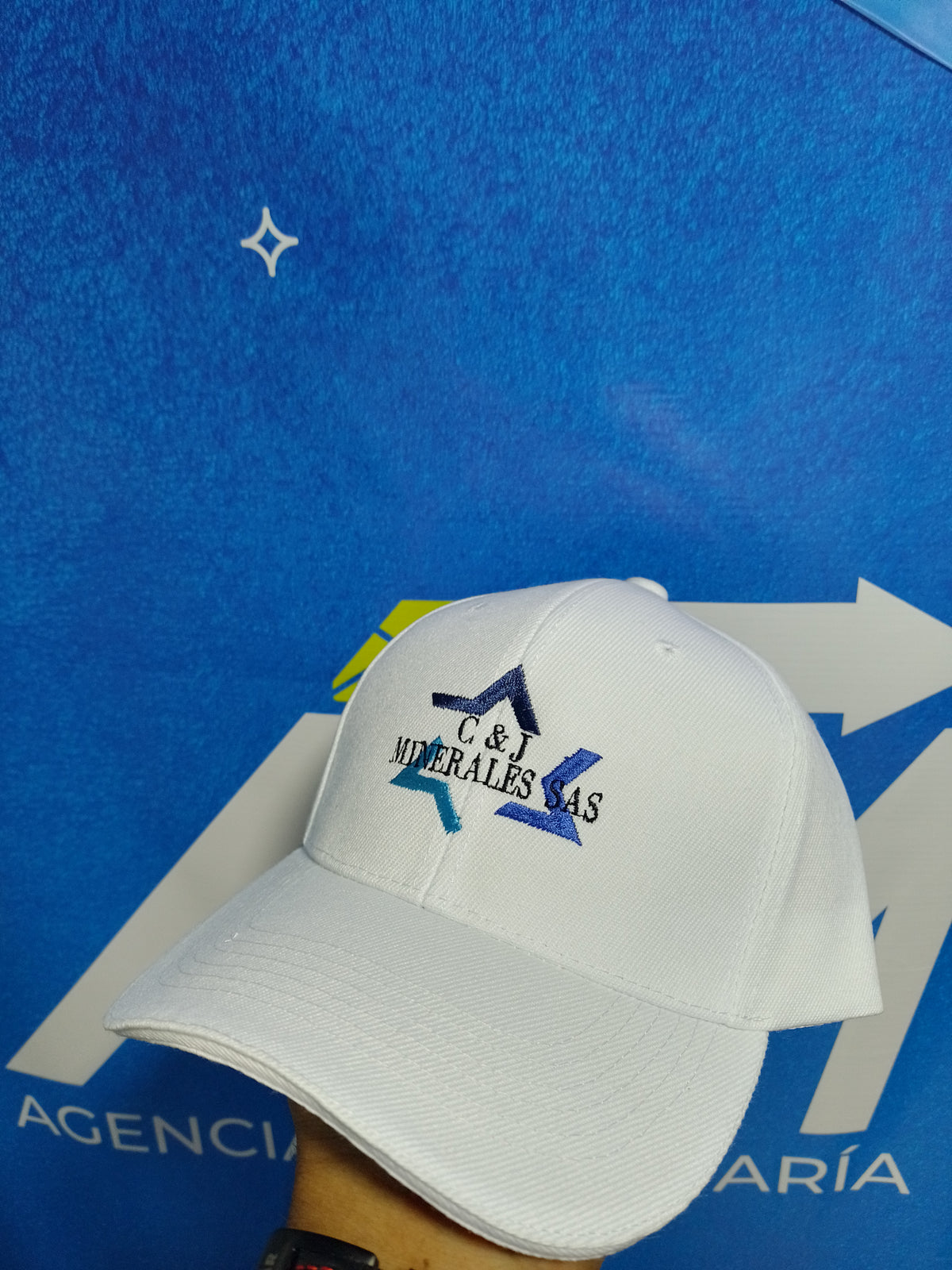 GORRA DRIL BORDADA