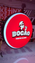 Aviso Luminoso Redondo Personalizado | Rompetráfico