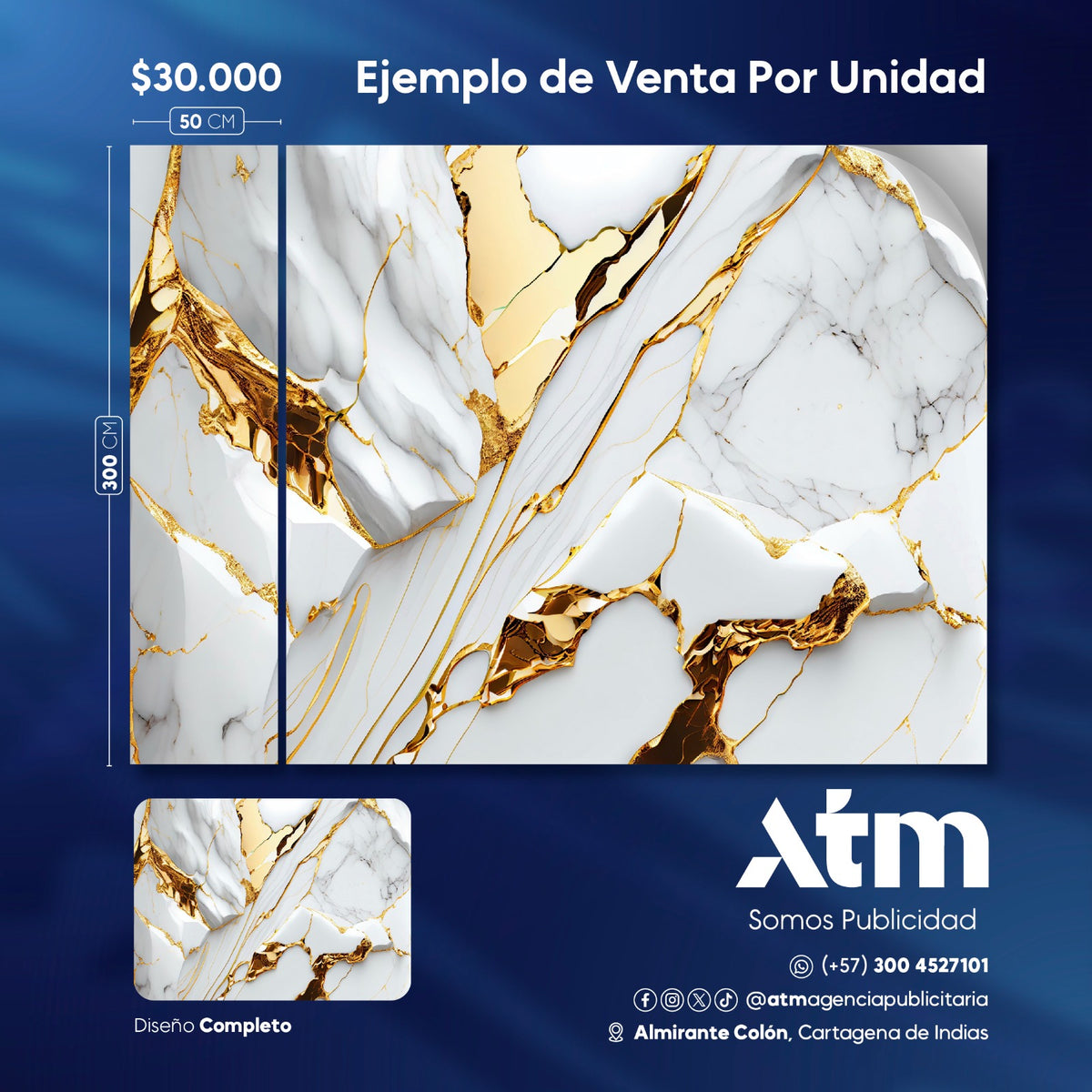 VINILO DECORATIVO MARMOL 002