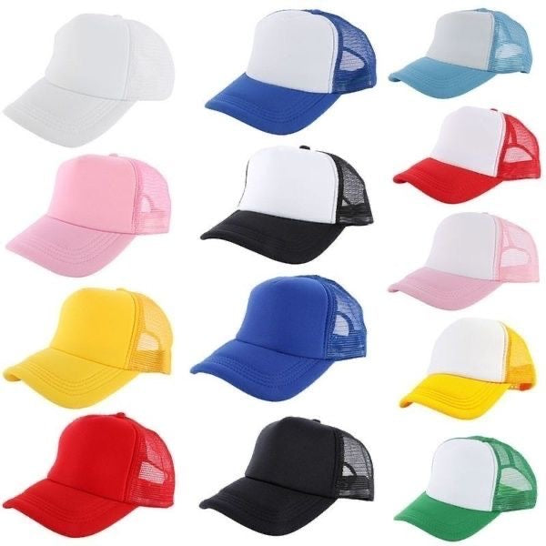 GORRA MALLA ESTAMPADA