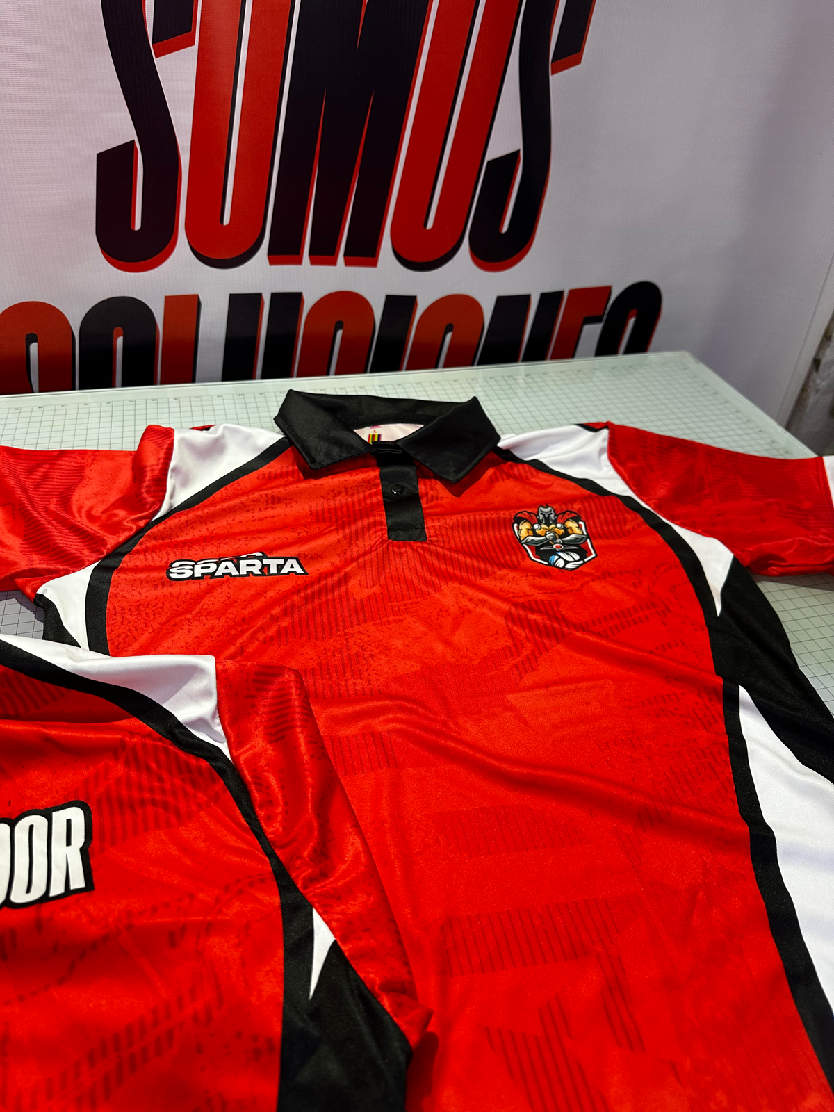 SUÉTER POLO SUBLIMADO