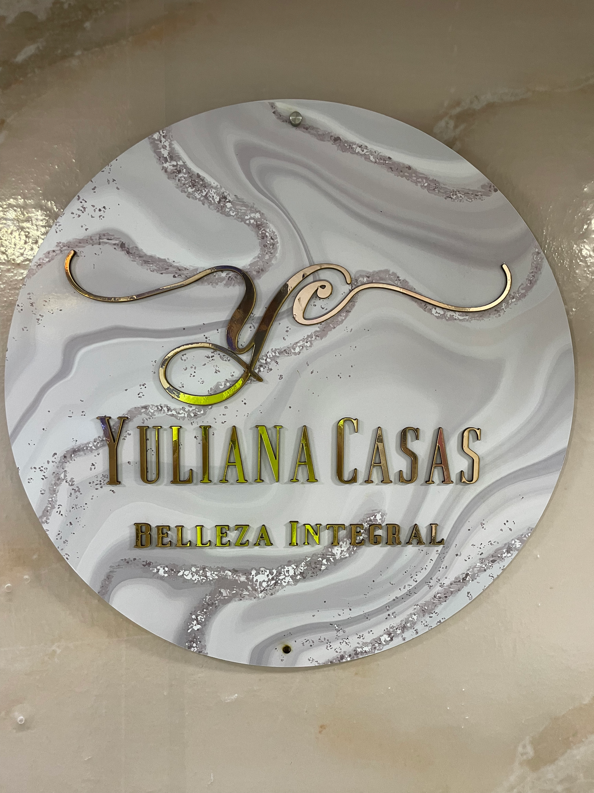 LOGOTIPO CIRCULAR MDF