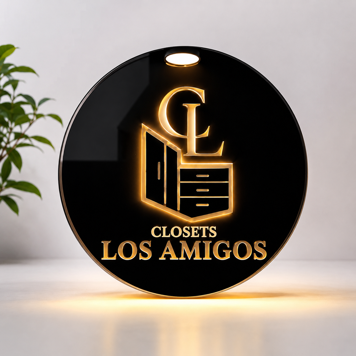 LOGOTIPO EN ACRILICO - 50 CM
