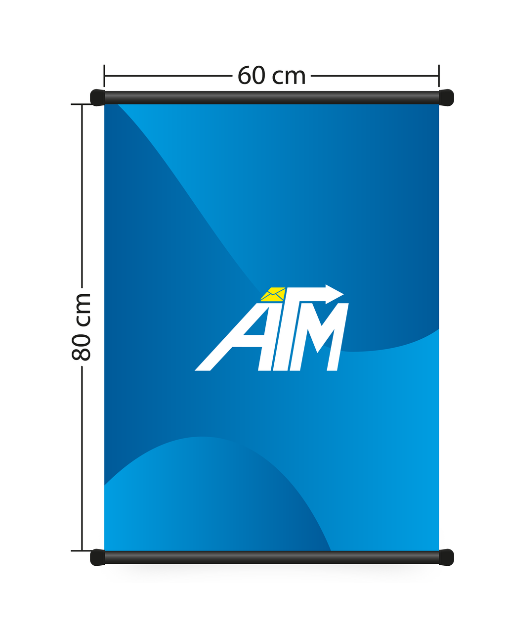 PENDÓN 80 CM X 60 CM