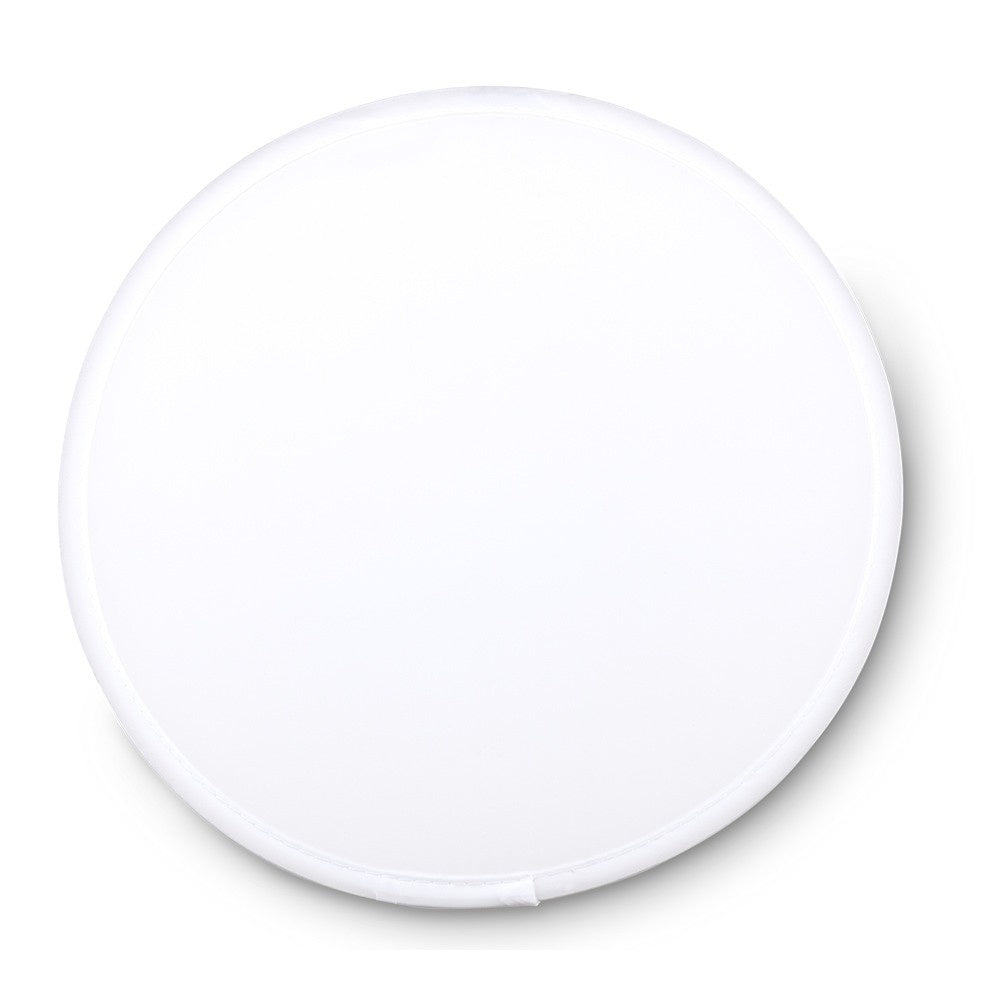 Abanico Plegable y Frisbee