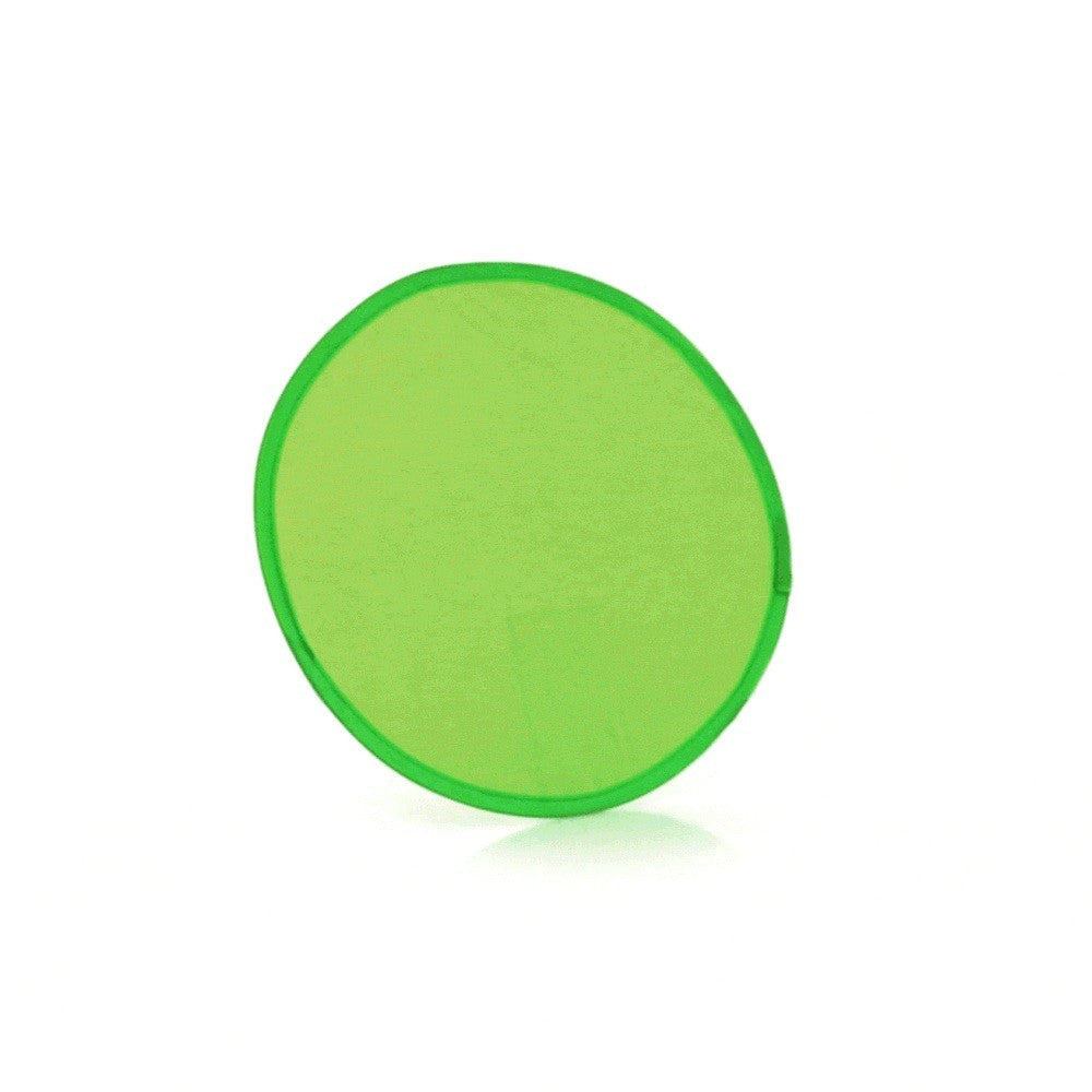 Abanico Plegable y Frisbee Flexible