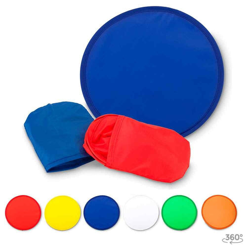 Abanico Plegable y Frisbee