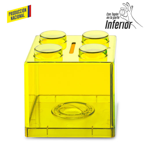 Alcancia Cubo Apilable – Produccion Nacional