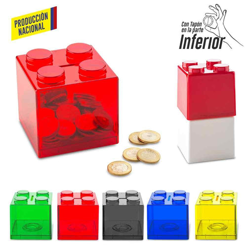 Alcancia Cubo Apilable – Produccion Nacional