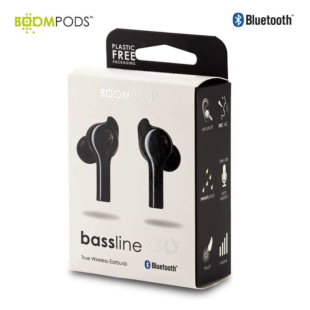 Audifonos Bluetooth Bassline Go Boompods