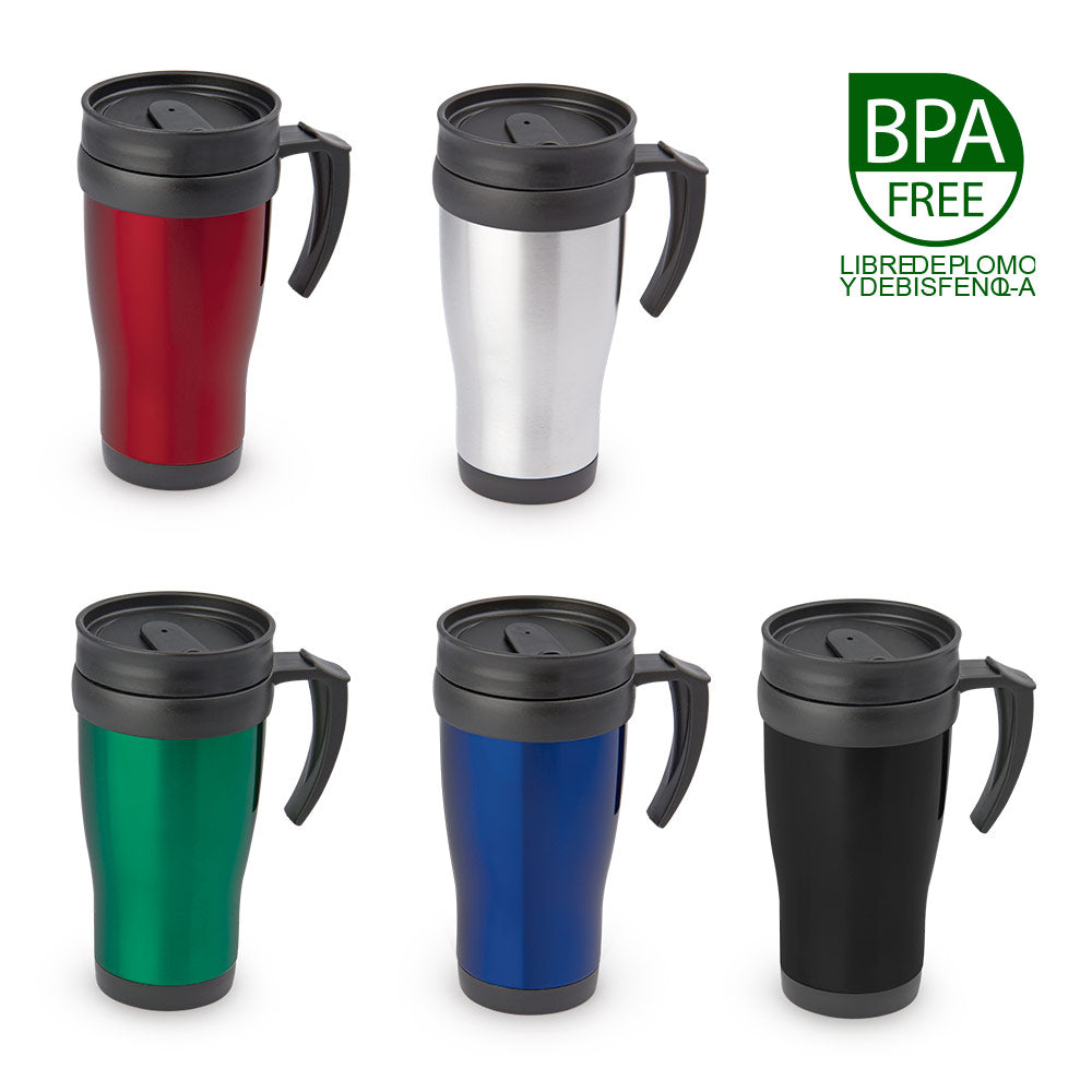 Mug en Acero Body 450 Ml 15 Oz