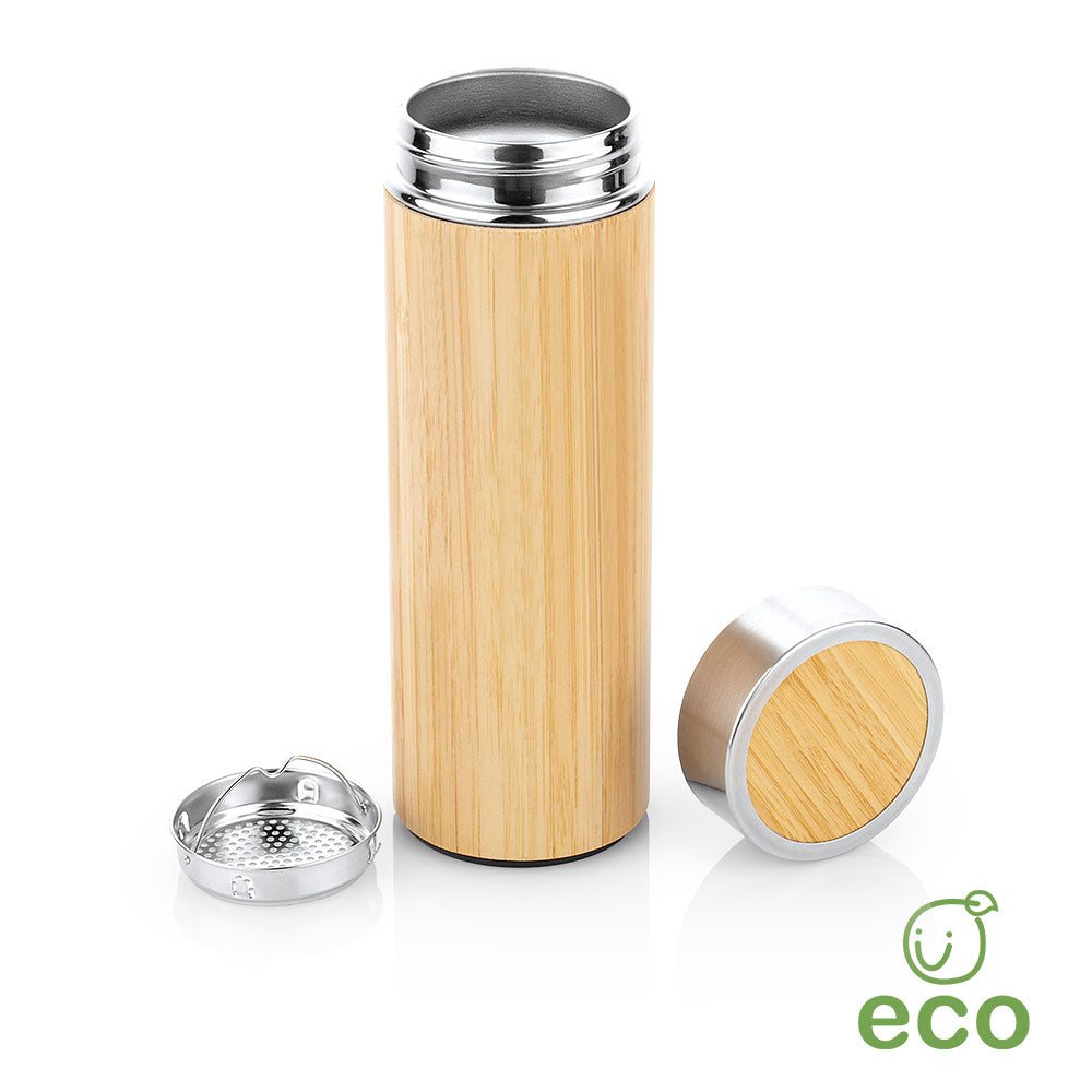 Termo Bambu 550 Ml 19 Oz