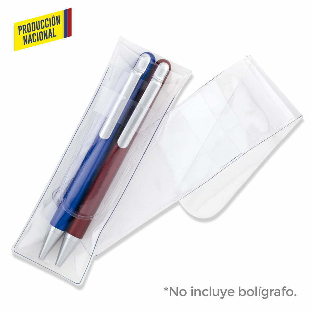 Estuche Clear – Produccion Nacional