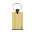 Llavero Bambu Basico Rectangular