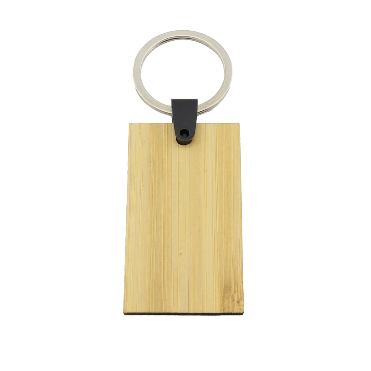 Llavero Bambu Basico Rectangular