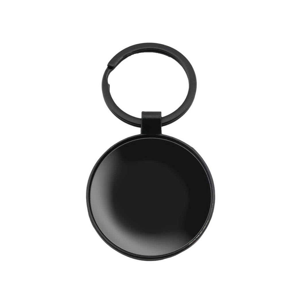 Llavero Cromo Redondo Black
