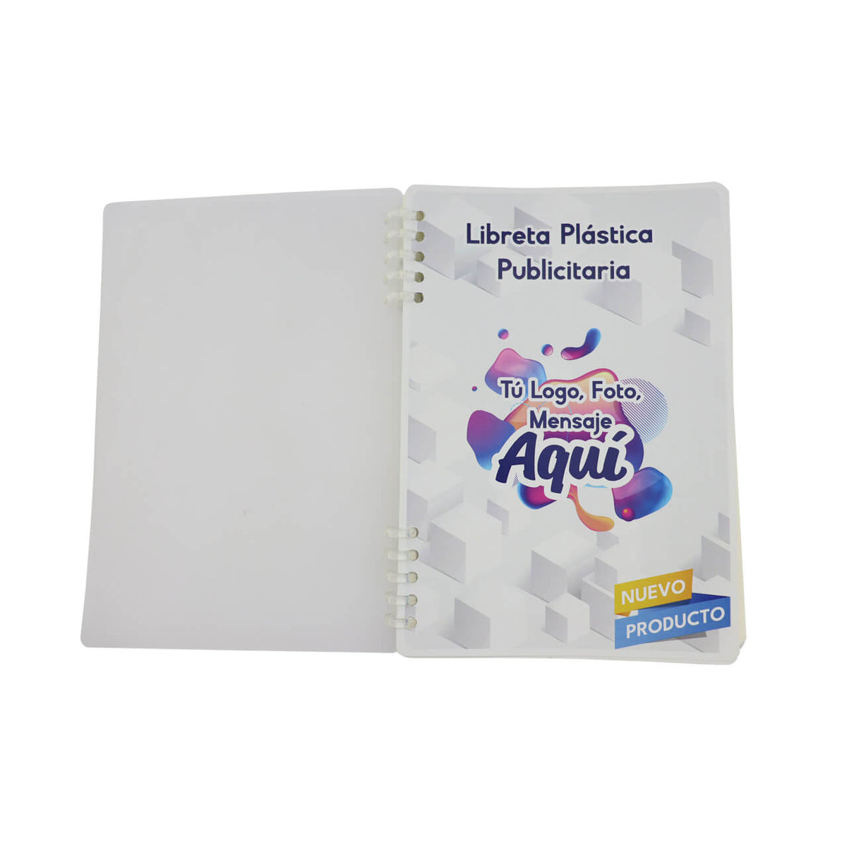 Libreta Plastica Publicitaria