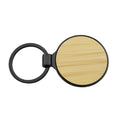 Llavero Bambu Redondo Black