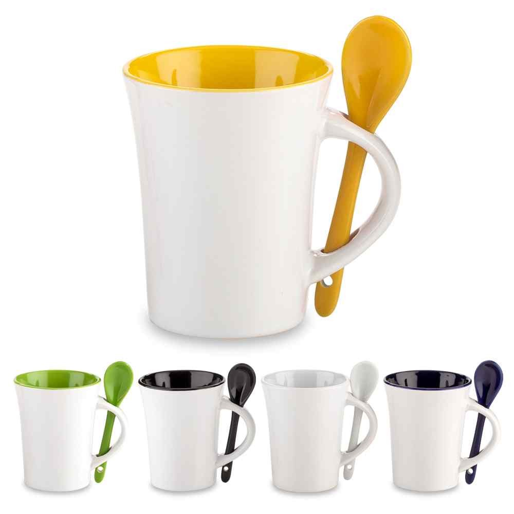 Mug Ceramica con Cuchara Trump 10oz