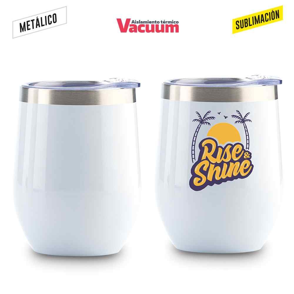Mug Metalico para Sublimacion Mask 350 Ml