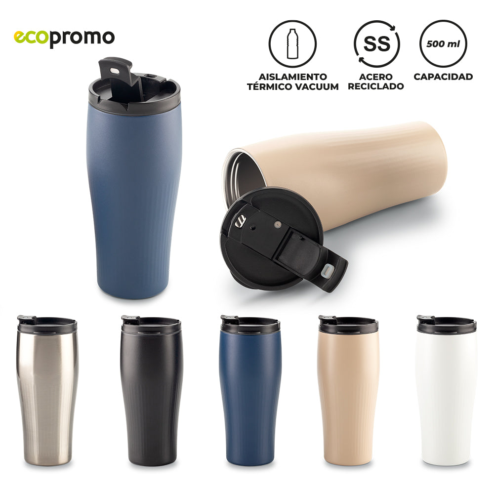 Mug Metalico Tasso 500ml