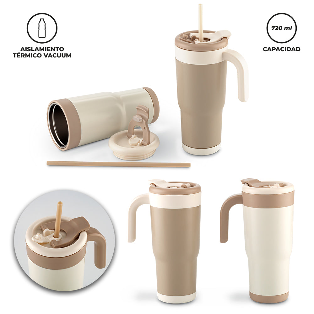 Mug Metalico Terra 720ml