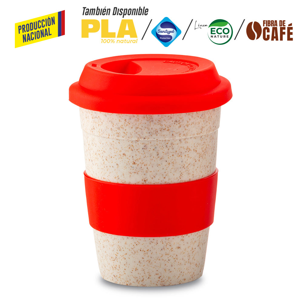 Mug Plastico Orbit 12oz Produccion Nacional