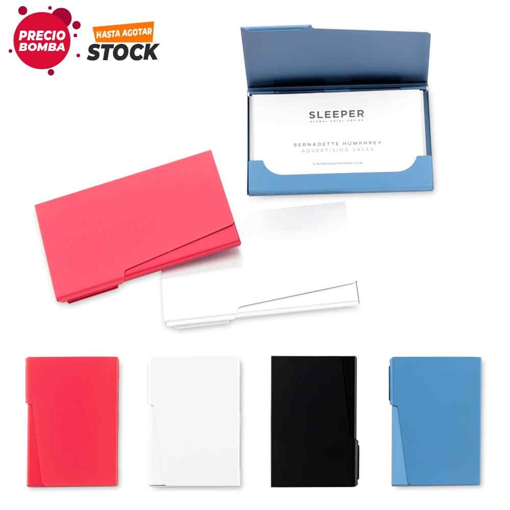 Porta Tarjetas en Aluminio
