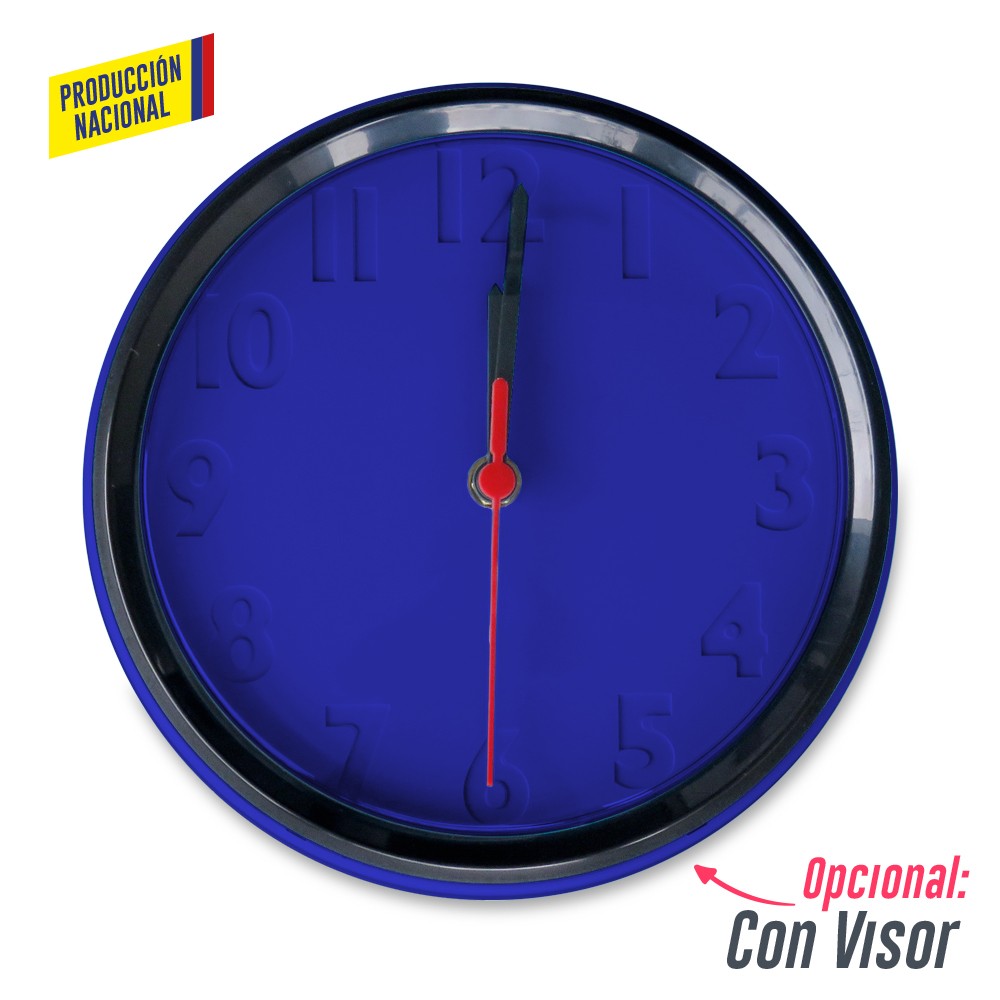 Reloj de Pared Colors – Produccion Nacional
