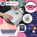 Servicio de Dtf Textil 22 x 14 Cm Full Color