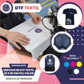 Servicio de Dtf Textil 22 x 28 Cm Full Color Personalizado