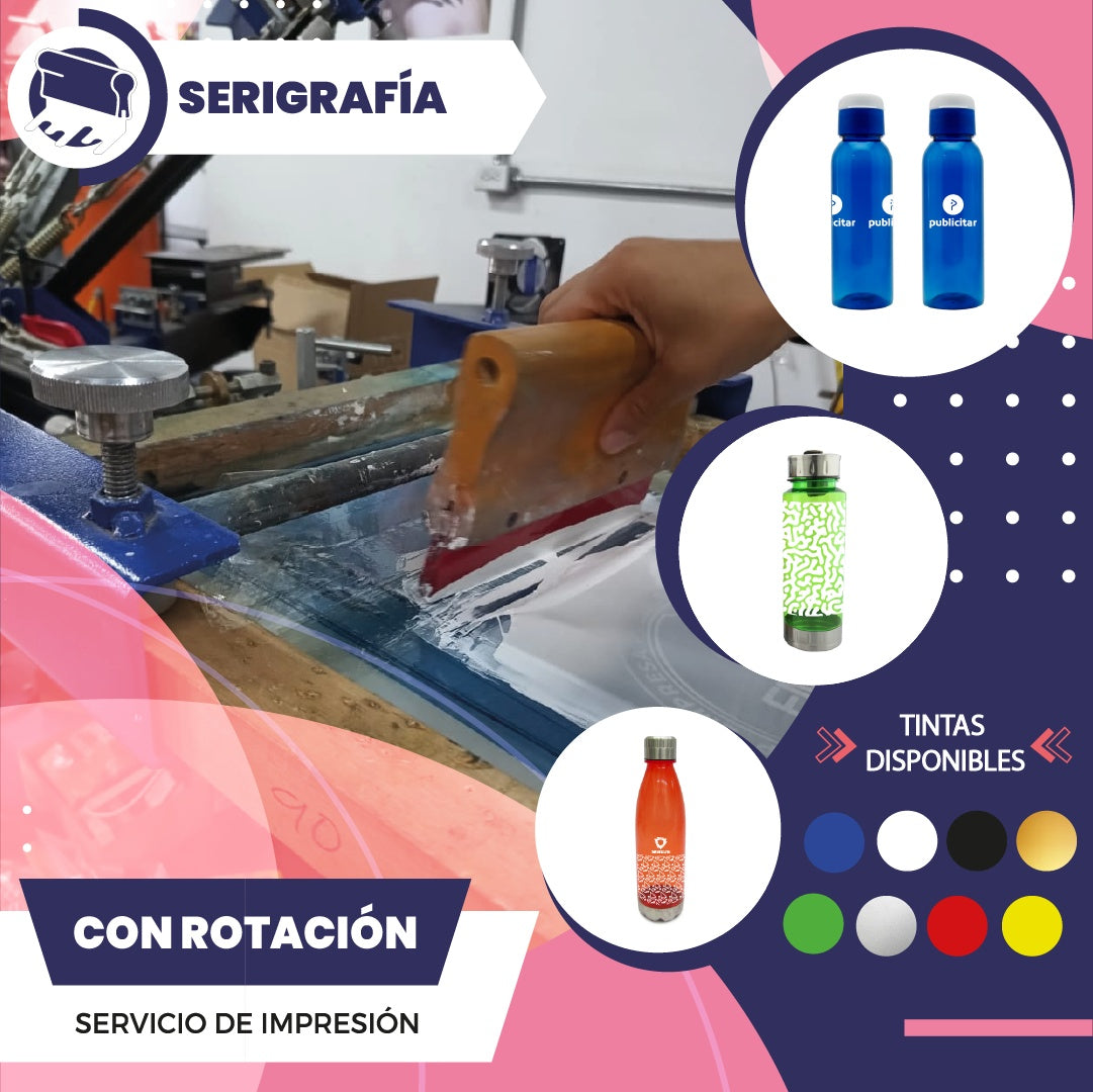 Servicio de Serigrafia con Rotacion