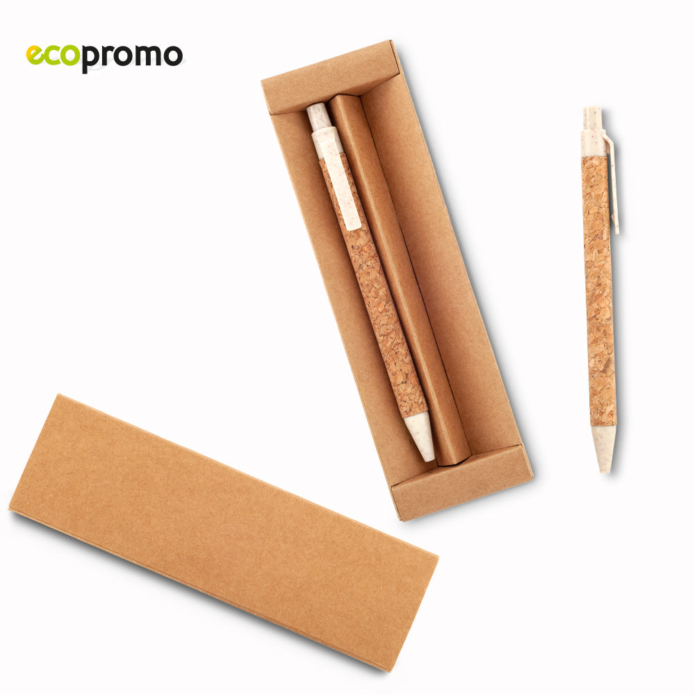 Set de Boligrafo y Portaminas Leland Cork