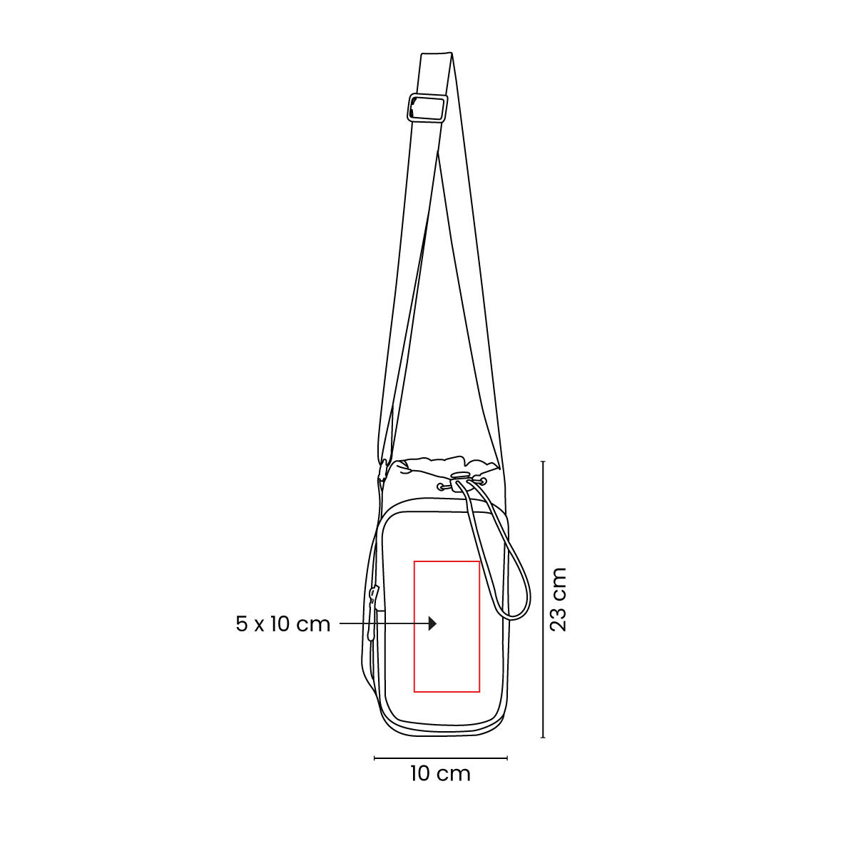 Bolsa Porta Botella Moran