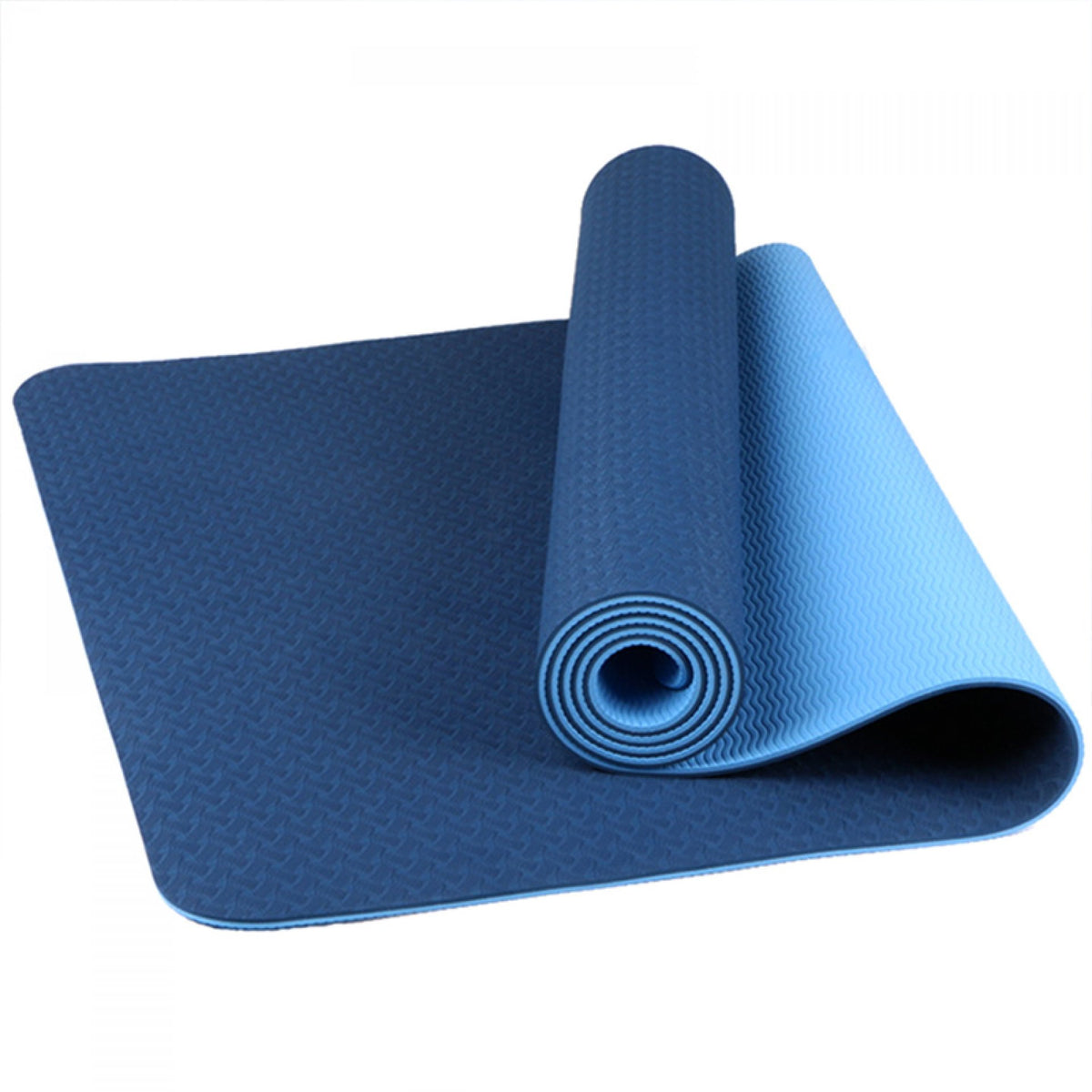 Tapete Yoga Tpe Dos Tonos